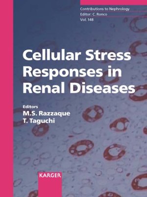 cover image of Cellular Stress Responses In Renal Diseases (Contributions to Nephrology)